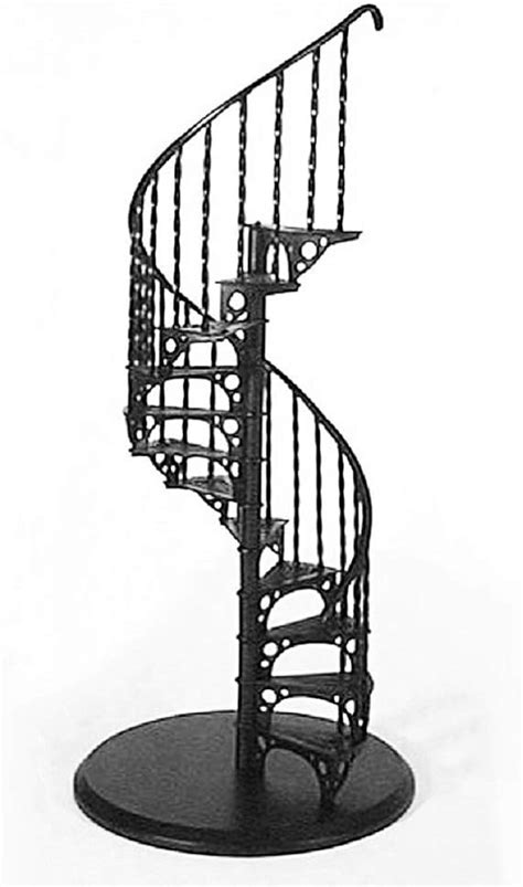 Melody Jane Dollhouse Spiral Staircase Kit Metal 1:12 Scale 